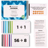 Pocket-Size Division Flashcards | Full Set (All Facts 1-12) | Color Coded